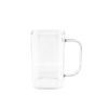 6 teiliges Gläser Set mit Henkel für Tee, Kaffee, quadratisch, transparent 280 ml Bild 2