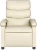 vidaXL Massagesessel mit Relaxfunktion, Kunstleder, Creme 3205848 Bild 4