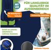 KESSER® Sonnenschirm Doppelsonnenschirm 4,6m x 2,7m | Ampelschirm Abdeckung & Windsicherung mit Kurbel & Ständer | Kurbelschirm Aluminium wasserabweisend | Neigbar Kippbar 360° Drehbar Navyblau, Mit LED Bild 2