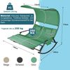 Doppelliege Outdoor Schaukelliege Sonnenliege 250 kg Sonnendach Tasche Farbwahl Bild 2