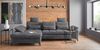 Places of Style Ecksofa Costello L-Form, mit Sitztiefenverstellung, Armteilverstellung und, 3 Nierenkissen, optional Bettfunktion und Bettkasten Bild 3