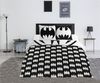 Batman 3-teiliges Bettwäsche-Set – 1x Deckenbezug (240x220) & 2x Kissenbezug (65x65 cm) aus Polycotton Bild 3