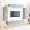 vidaXL TV-Schränk 8 pcs Beton Grau 3409144 Bild 4