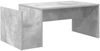 vidaXL Couchtisch, Holz Beton Grau, 90 x 45 x 35 cm Bild 2