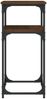 Konsolentisch, Beistelltisch, Konsole Braun Eichen-Optik 75x35,5x75 cm Holzwerkstoff Bild 5
