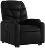vidaXL Relaxsessel mit Aufstehhilfe Schwarz Kunstleder 3204658 Bild 4