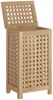 vidaXL Wäschebehälter 35x25x60 cm Massivholz Teak 340760 Bild 2