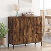 Sideboard, Kommode Geräucherte Eiche 89,5 x 33 x 82 cm Holzwerkstoff j1458p Bild 4