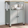 vidaXL Küchenwagen MONZA 60x40x88,5 cm Massivholz Kiefer 376098 Bild 1