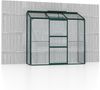 Vitavia Anlehn-Gewächshaus "Styx 1300", smaragd, 1,3 m²,3 mm ESG Bild 4