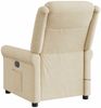 vidaXL Massagesessel Creme Stoff 4015654 Bild 5