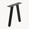 Tischgestell 2er Set Heustreu 45x40cm Schwarz [en. casa] Bild 4