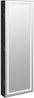 vidaXL Spiegel-Schmuckschrank mit LED-Beleuchtung Wandmontage Schwarz 353251 Bild 2