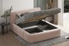Polsterbett OLAF-OM 160x200 mit Bettkasten und Lattenrost. Farbe: VELUTTO 2 Bild 3