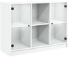 vidaXL Sideboard Weiß 102x37x75,5 cm Holzwerkstoff 3295871 Bild 2