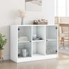 vidaXL Sideboard Weiß 102x37x75,5 cm Holzwerkstoff 3295871 Bild 3