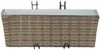 vidaXL Balkon 2 pcs 50 x 17 x 17 cm Metall 42026967 Bild 5
