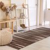 Mazovia Läufer Läufer Flurläufer Modern für Vorzimmer, Küche - Braun, 70 x 100 cm, Kurzflor, Meterware, Höhe 10 mm Bild 2