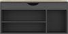 vidaXL Schuhbank mit Kissen Grau 104x30x49 cm Holzwerkstoff 326752 Bild 5