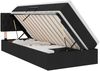 vidaXL Aufbewahrungsbett mit Matratze Schwarz 100 x 200 cm 3370553 Bild 2