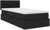 vidaXL Aufbewahrungsbett mit Matratze Schwarz 100 x 200 cm 3370553 Bild 5