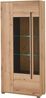 INOSIGN Vitrine Cantara, Vitrinenschrank in Eiche Evoke oder weiß, Standvitrine schwarzer Stangengriff, ausreichend Stauraum, vielseitig einsetzbar Bild 4