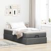 vidaXL Ottoman-Bett mit Matratze Dunkelgrau 90x200 cm Stoff 3311079 Bild 3