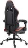 Delman Gaming-Stuhl, Bürostuhl, Schreibtischstuhl, ergonomischer Gaming-Sessel mit Fußstütze, Massage-Lendenkissen, verstellbarer Rückenlehne, Rot Bild 5