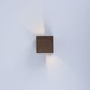 LED Wandleuchte, Up & Down, Holzoptik, wetterfest, L 10 cm Bild 5