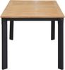 LC Garden »Unicamo« Esstisch matt schwarz/Teak Bild 4