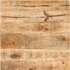 vidaXL Bistrotisch Quadratisch 50x50x75 cm Raues Mangoholz 320262 Bild 3