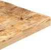 vidaXL Bistrotisch Quadratisch 50x50x75 cm Raues Mangoholz 320262 Bild 4