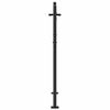 vidaXL Gartentor Schwarz 110 x 130 cm Pulverbeschichteter Stahl 42015900 Bild 5