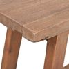 LebensWohnArt Sitzbank Teak Sitzbank GEMO ca. L90cm Natural Recyceltes Holz Bild 4