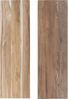 LebensWohnArt Sitzbank Teak Sitzbank GEMO ca. L90cm Natural Recyceltes Holz Bild 5