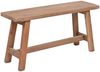 LebensWohnArt Sitzbank Teak Sitzbank GEMO ca. L90cm Natural Recyceltes Holz Bild 2