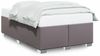vidaXL Bettgestell Grau 120x200 cm Kunstleder 3284554 Bild 2