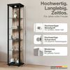 K-Möbel Glasvitrine C1014 (Glasvitrine (176x37x33 cm) mit 1 Glastür) Glasvitrine stehend Bild 2
