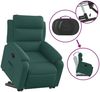 vidaXL Relaxsessel mit Aufstehhilfe Dunkelgrün Stoff 3204986 Bild 5