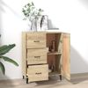 Sideboard Sonoma-Eiche 69,5 x 34 x 90 cm Holzwerkstoff [812234] Bild 3