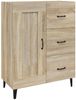 Sideboard Sonoma-Eiche 69,5 x 34 x 90 cm Holzwerkstoff [812234] Bild 2