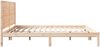 vidaXL Massivholzbett Extra Lang ohne Matratze 200x210 cm 3309305 Bild 5