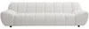 Vente-unique - SORIELI Sofa Stoff Weiß - B 108 cm x H 72 cm x L 258 cm Bild 2