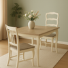 Livin Hill Stuhl Rimini Creme, hellbrauner Sitz RI028 Bild 3