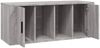 vidaXL TV-Schrank Grau Sonoma 100 x 35 x 40 cm Holzwerkstoff [816806] Bild 5