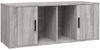 vidaXL TV-Schrank Grau Sonoma 100 x 35 x 40 cm Holzwerkstoff [816806] Bild 2