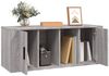 vidaXL TV-Schrank Grau Sonoma 100 x 35 x 40 cm Holzwerkstoff [816806] Bild 4
