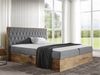Boxspringbett Worik VI, Grau, 180x200 cm Bild 2