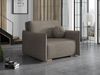 Sofa Viva Glov I mit Schlaffunktion, einsitzer Schlafsofa mit Bettkasten (Farbe: Soul 04) Bild 2
