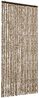 vidaXL Insektenschutz-Vorhang Beige und Braun 90x220 cm Chenille 325449 Bild 2
